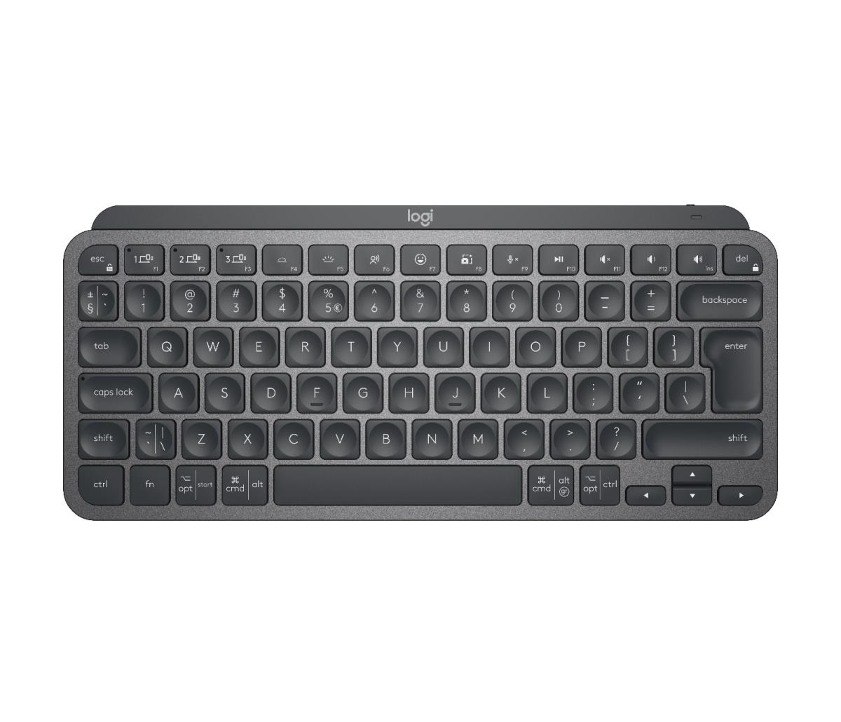 LOGITECH Mx Keys Mini Minimalist Wireless Illuminated Keyboard - Graphite - Qwerty Us/int''l