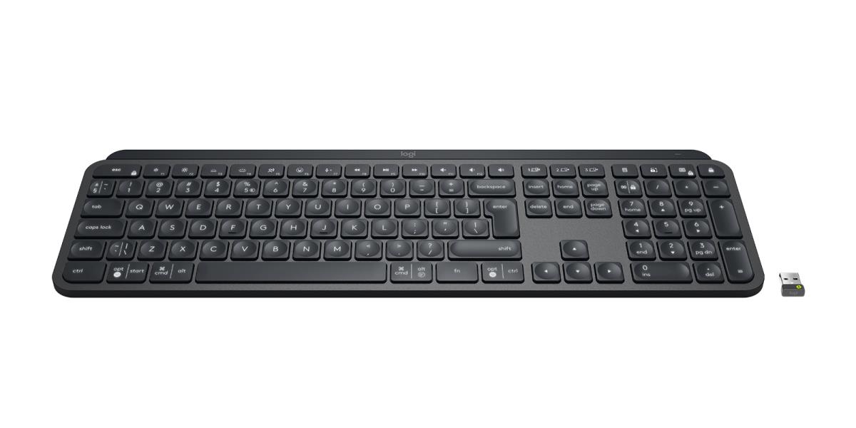 LOGITECH Mx Keys For Business - Wireless Keyboard - Graphite - Us International Qwerty