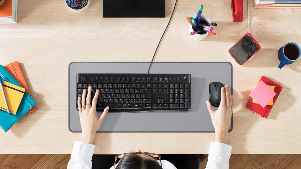LOGITECH Desk Mat Studio Series Mid Grey