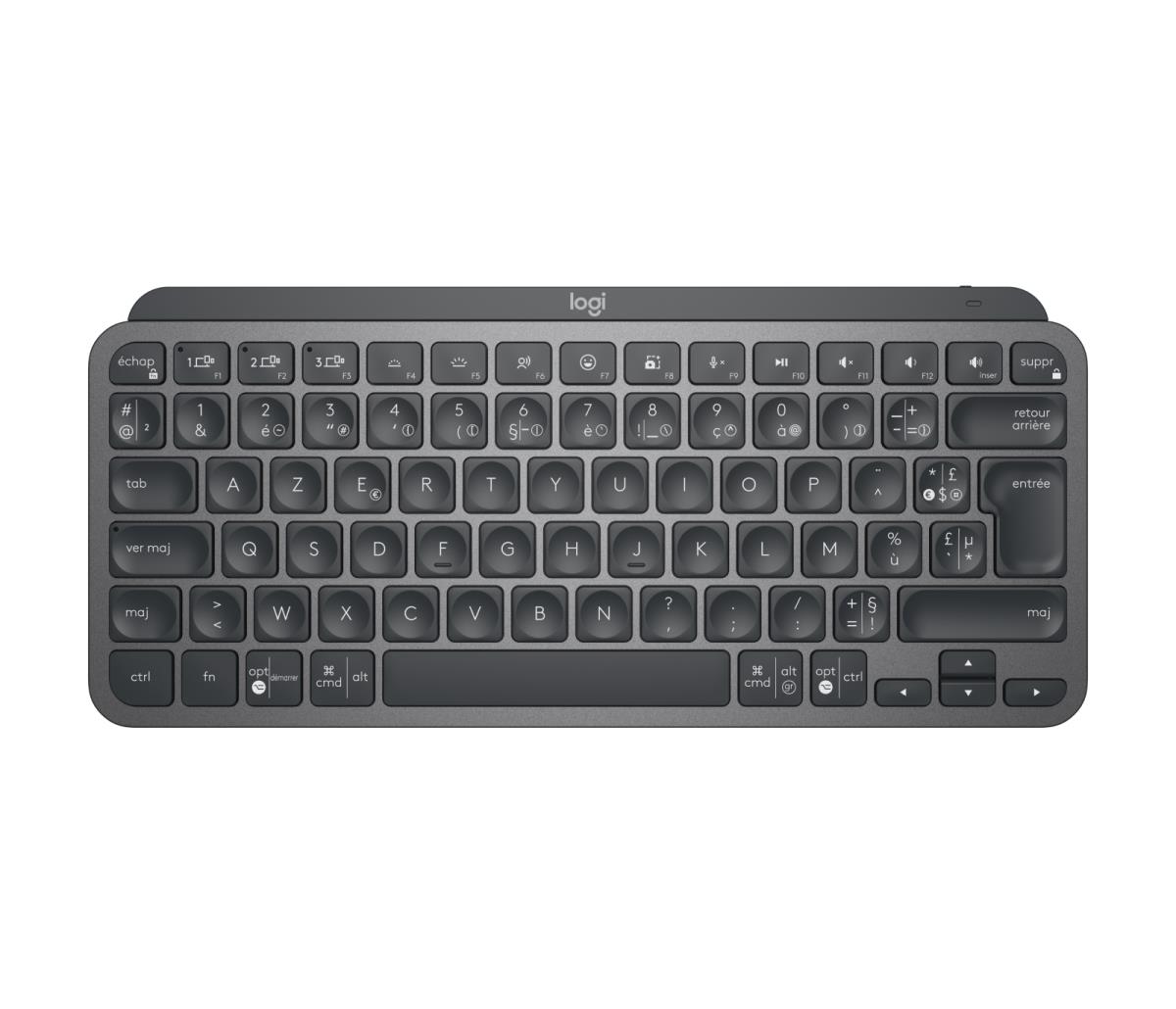LOGITECH MX Keys Mini For Business - Wireless Keyboard - Graphite - Azerty French