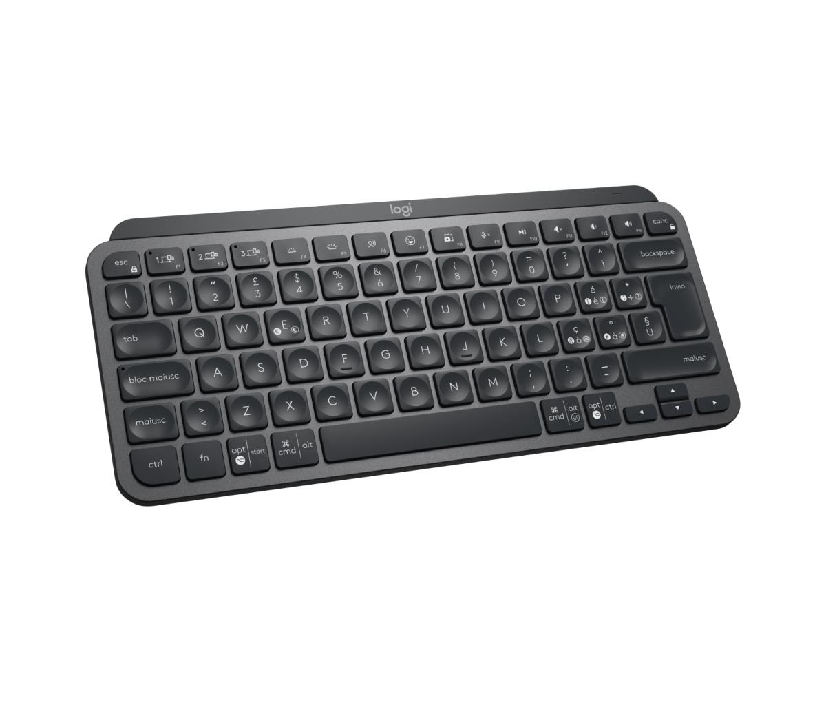 LOGITECH MX Keys Mini For Business - Wireless Keyboard - Graphite - Qwerty Italian