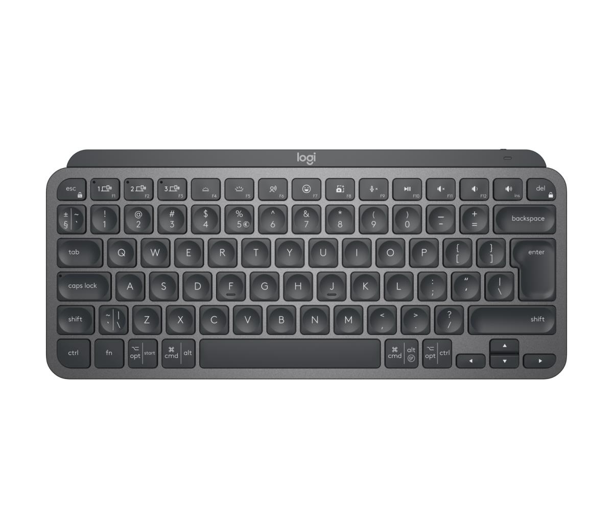 LOGITECH MX Keys Mini For Business - Wireless Keyboard - Graphite - Qwerty US/Int'l