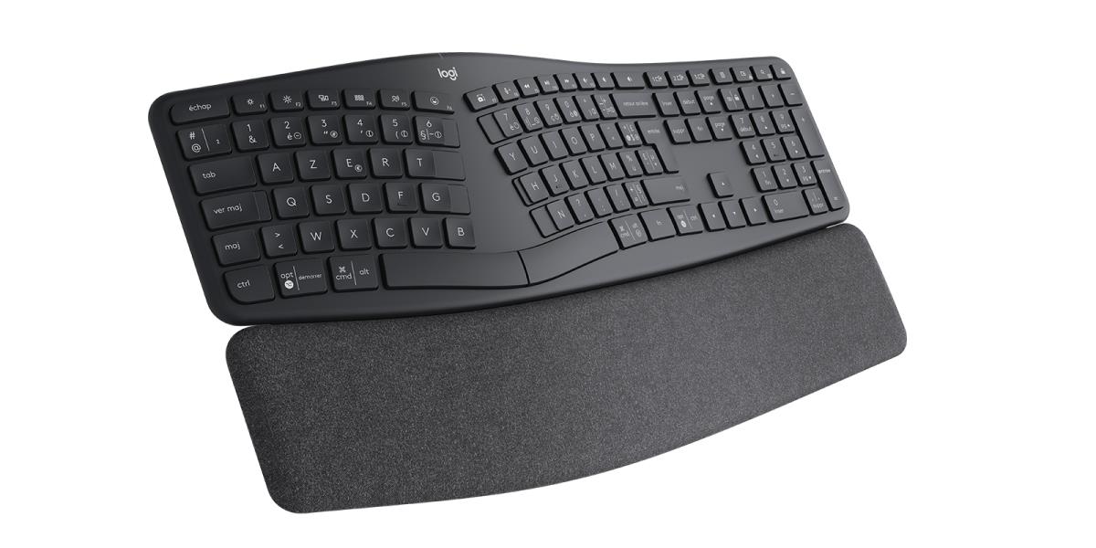 LOGITECH Ergo K860 - Wireless Split Keyboard Business Graphite Azerty French