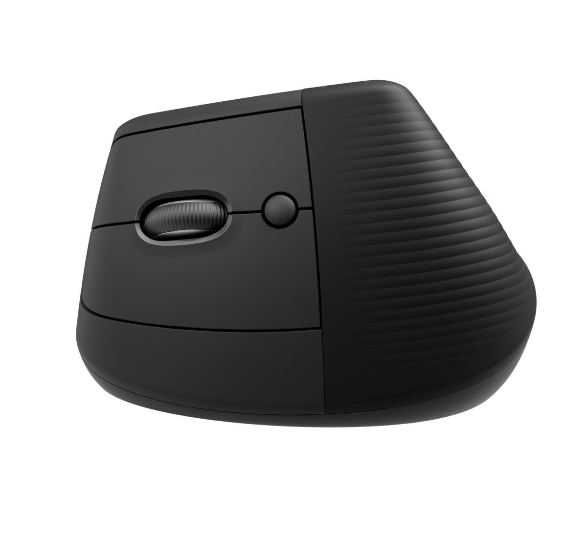 LOGITECH Lift Vertical Ergonomic Mouse - Left Handed - Wireless - Graphite Black