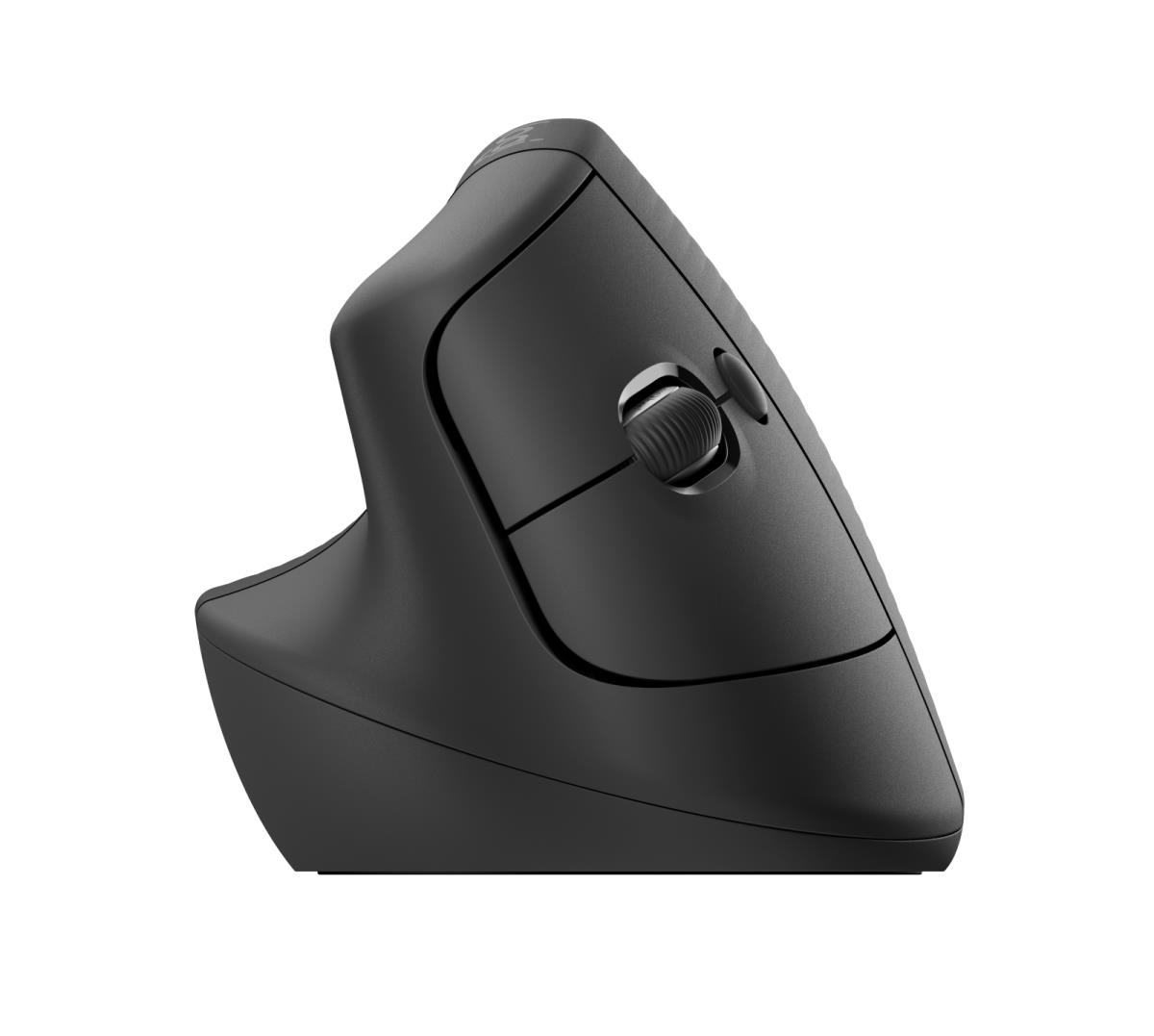 LOGITECH Lift Vertical Ergonomic Mouse - Left Handed - Wireless - Graphite Black
