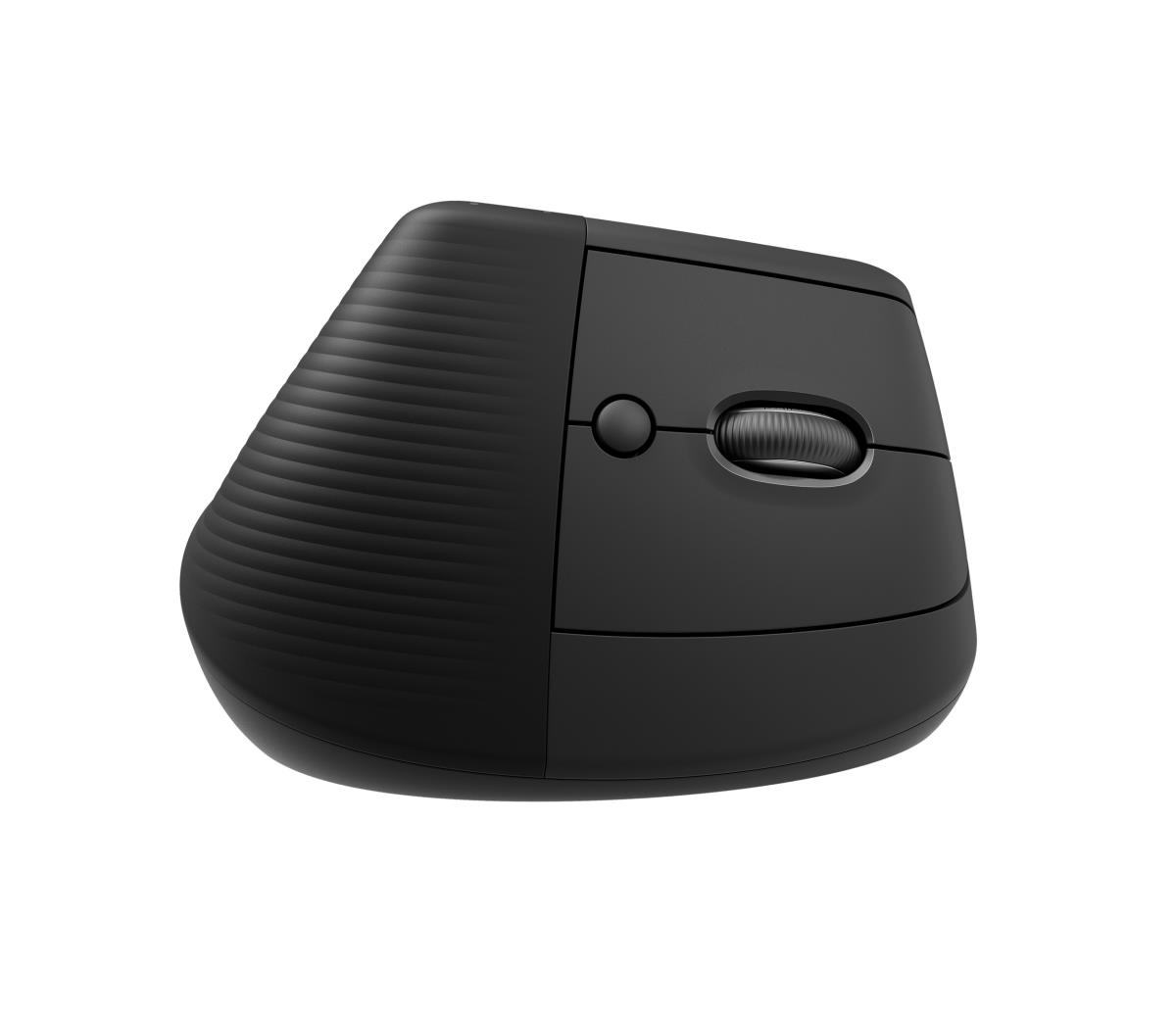 LOGITECH Lift Vertical Ergonomic Mouse - Right Handed - Wireless - Graphite Black