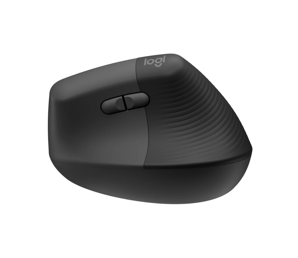 LOGITECH Lift Vertical Ergonomic Mouse - Right Handed - Wireless - Graphite Black