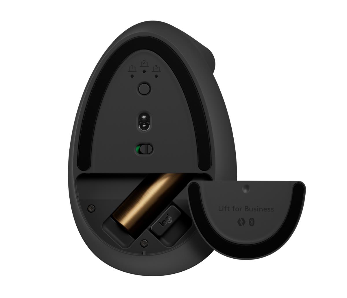 LOGITECH Wireless Mouse Lift For Business Right-hand Graphite/black