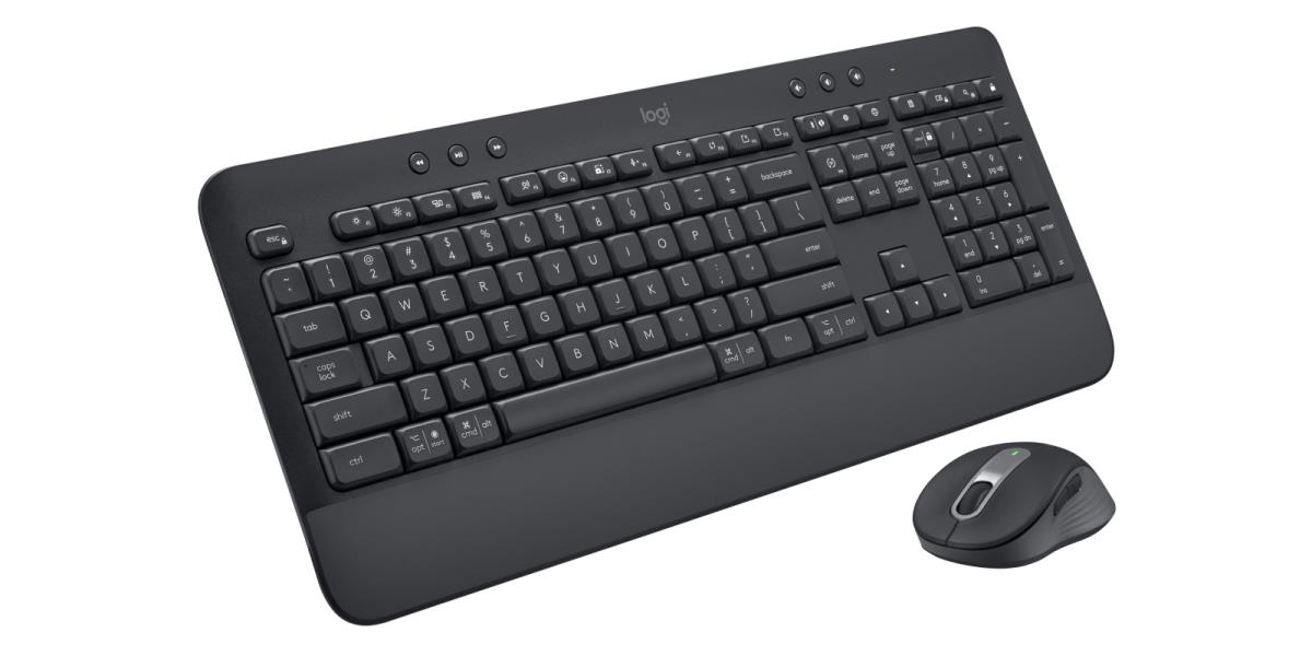 LOGITECH Signature Mk650 Combo For Business - Graphite - Us International Qwerty