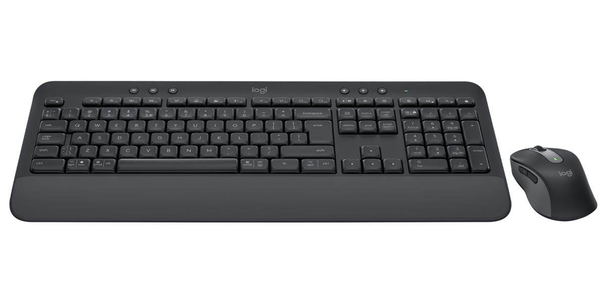 LOGITECH Signature Mk650 Combo For Business - Graphite - Us International Qwerty
