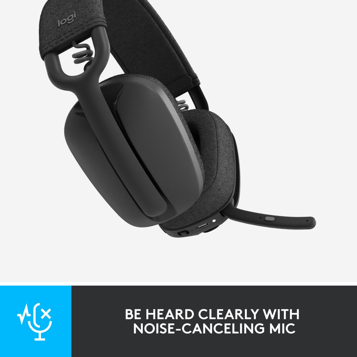 LOGITECH Headset - Zone Vibe 100 - Wireless - Bluetooth - Graphite