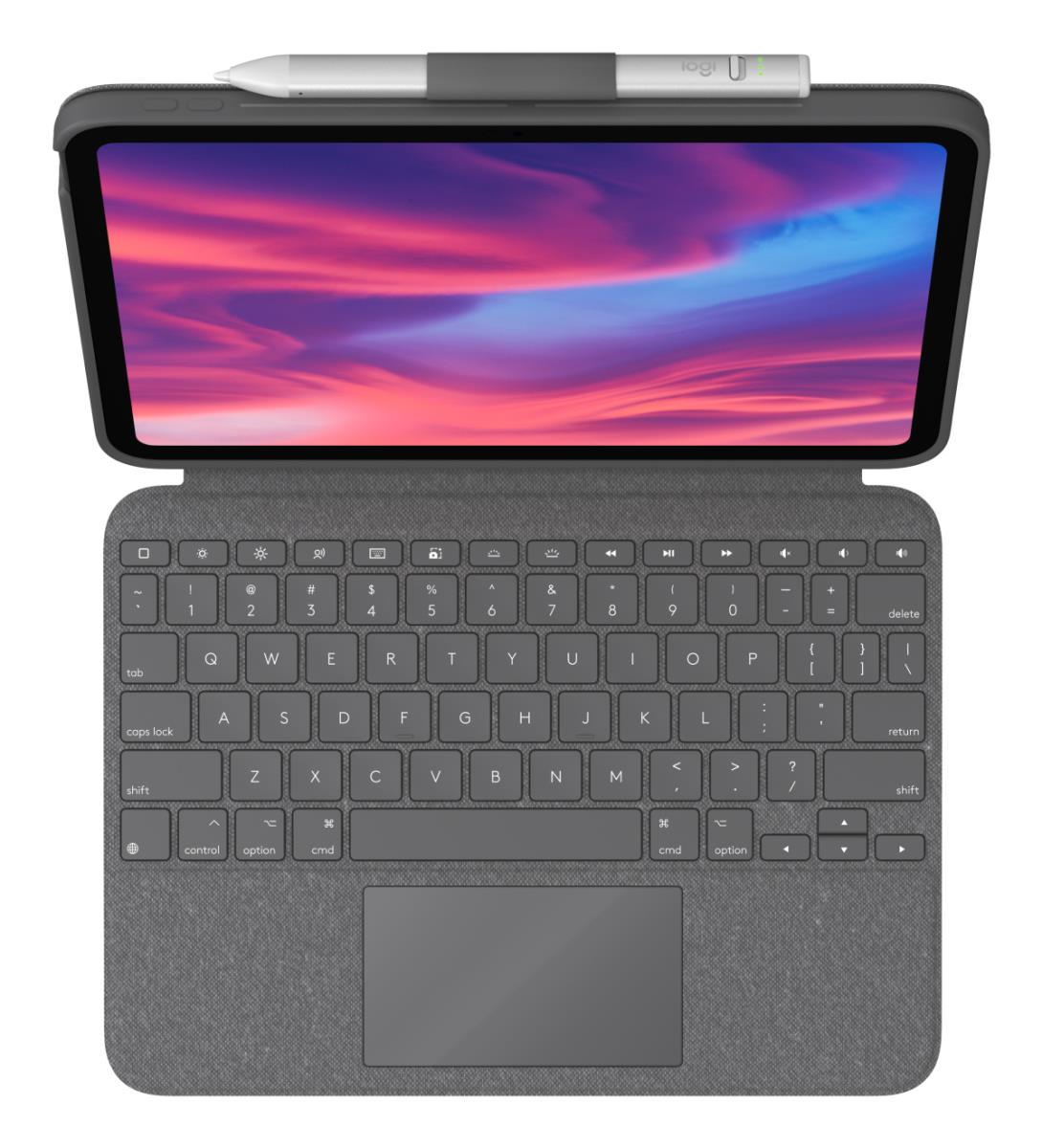 LOGITECH Combo Touch for iPad (10th gen) - Oxford Grey - Azerty French