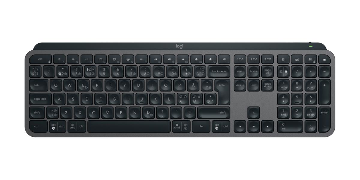 LOGITECH MX Keys Combo For Business Gen 2 - Graphite - Pan Nordic