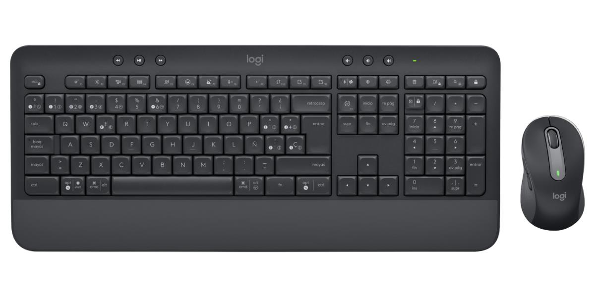 LOGITECH Signature Mk650 Combo For Business - Graphite - Qwerty - ESP
