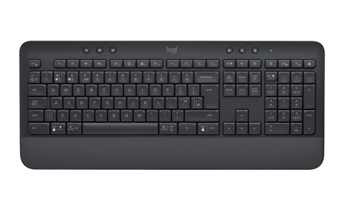 LOGITECH Signature K650 Wireless Keyboard - Graphite Qwerty UK