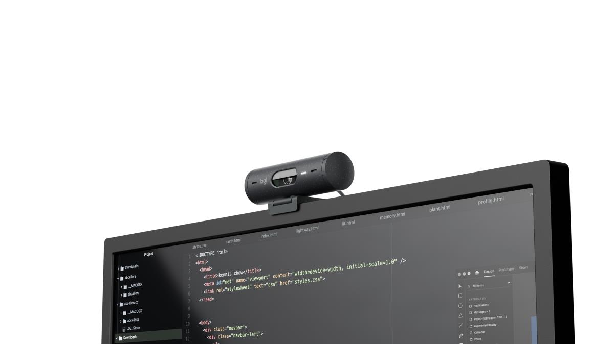 LOGITECH Brio 500 Full Hd Webcam Graphite