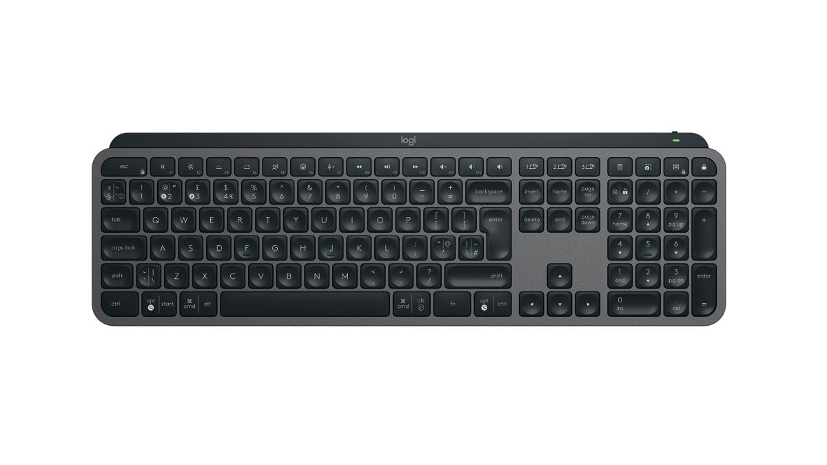 LOGITECH MX Keys S Advanced Wireless Illuminated Keyboard GRAPHITE Qwerty UK