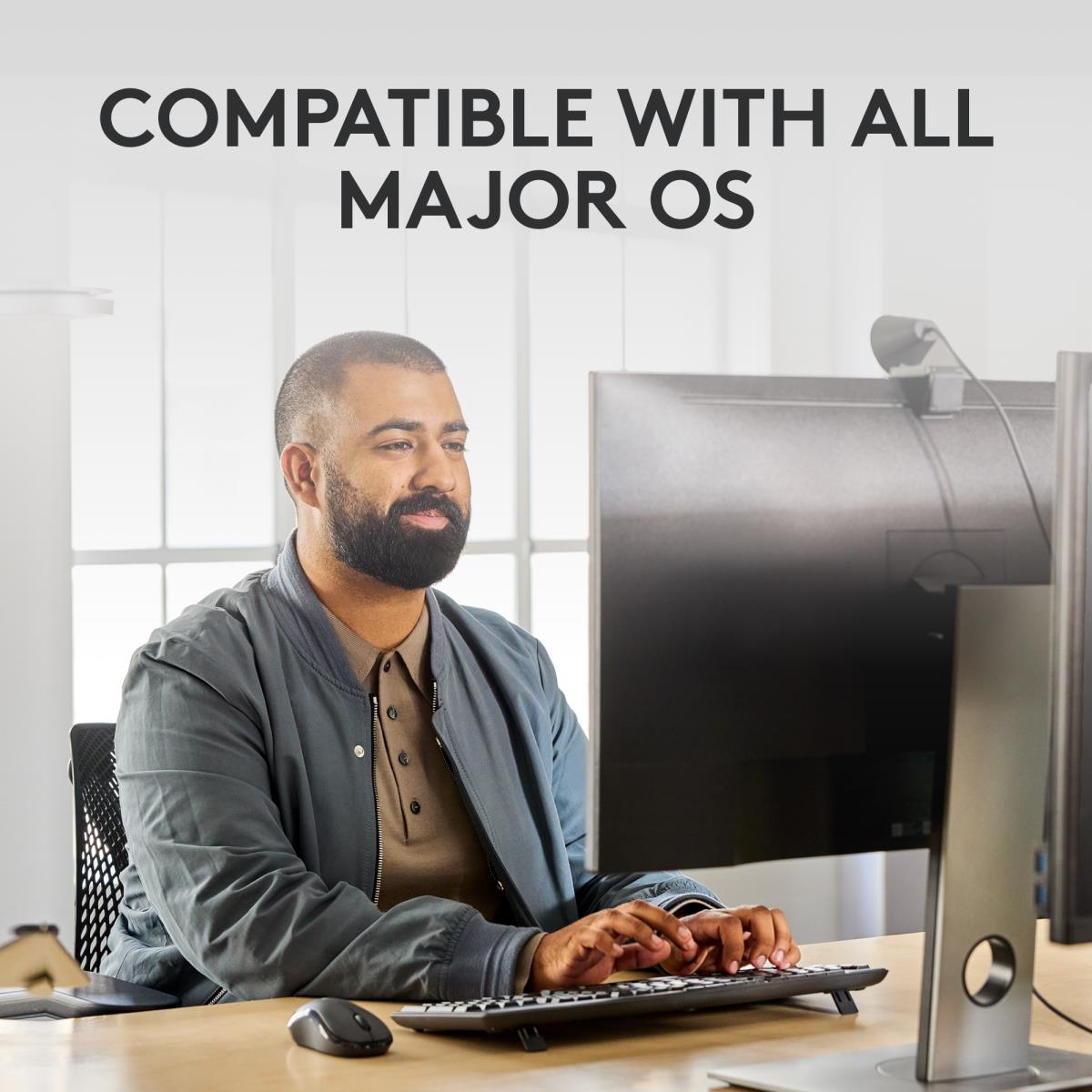 LOGITECH Mk370 Combo For Business Graphite US Qwerty