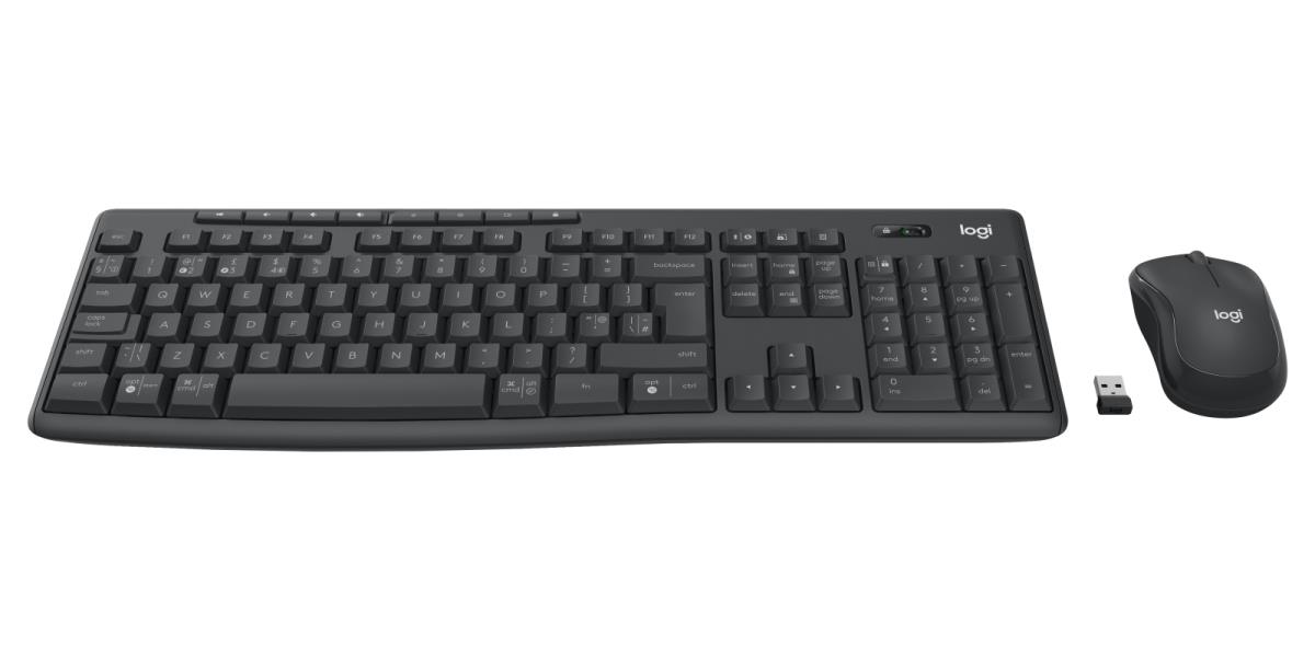 LOGITECH Mk370 Combo For Business Graphite Qwerty UK