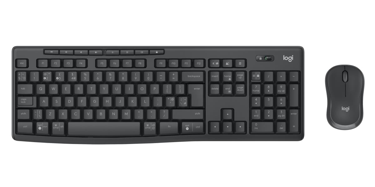 LOGITECH Mk370 Combo For Business Graphite Qwerty UK
