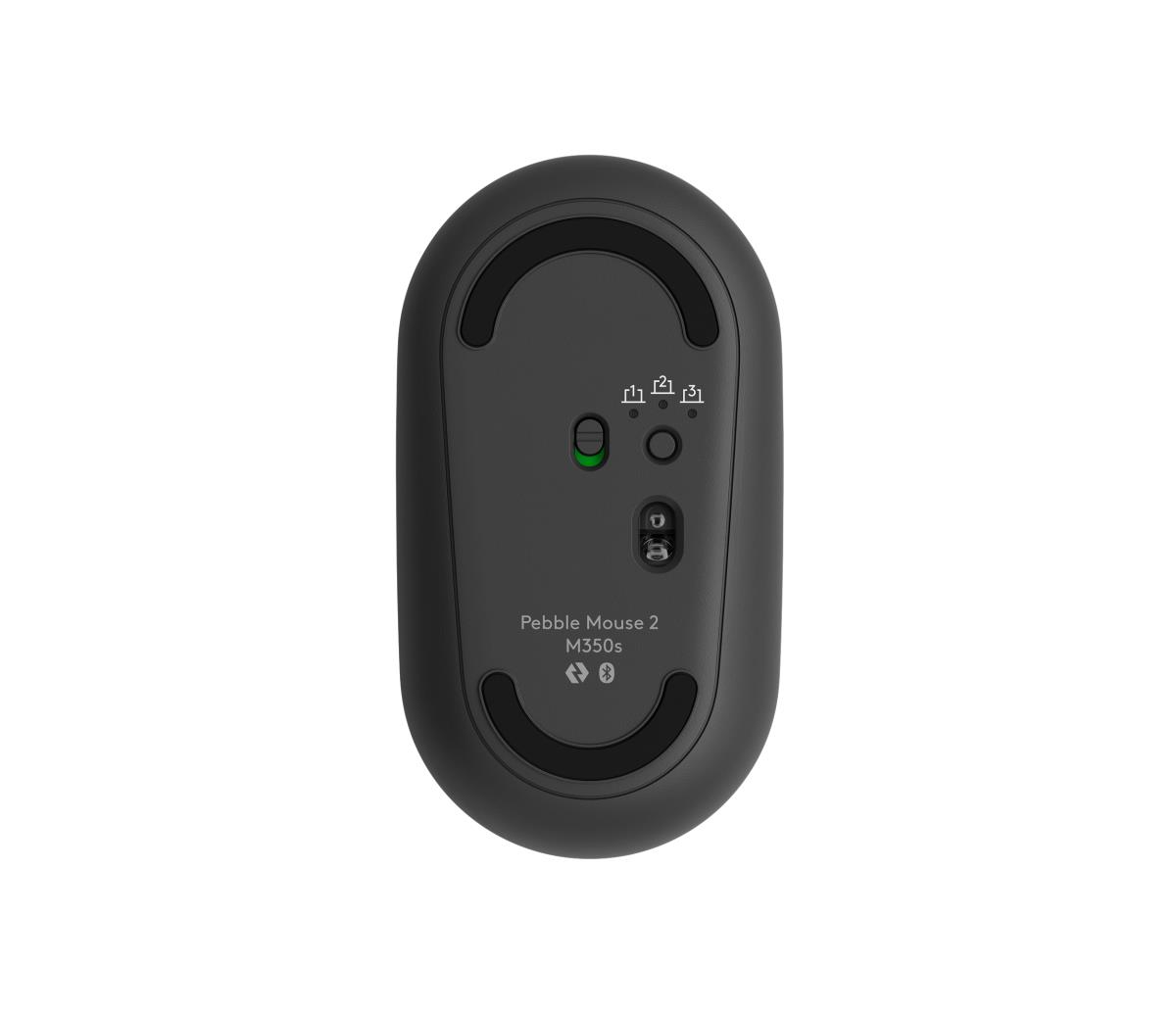 LOGITECH Pebble 2 M350s Wireless Optical Mouse Graphite