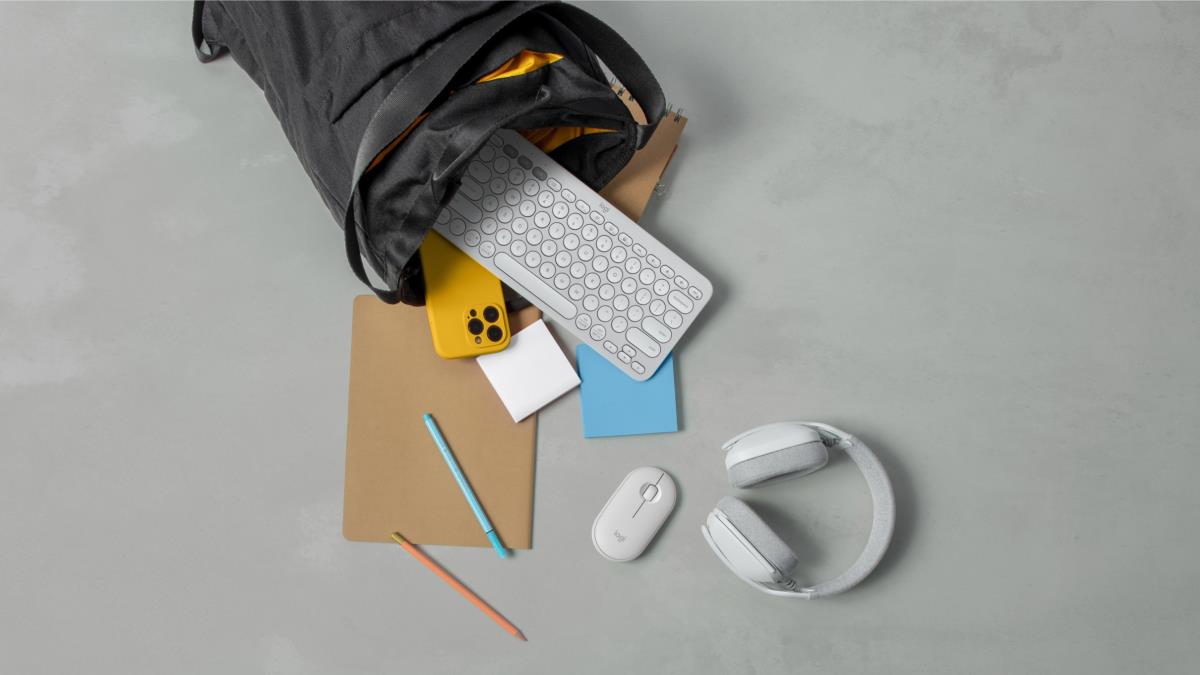 LOGITECH Pebble 2 M350s Wireless Optical Mouse White