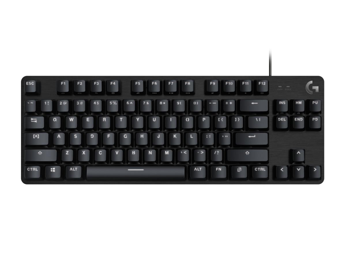 LOGITECH G413 Gaming Keyboard - Black - Qwerty UK Tactile