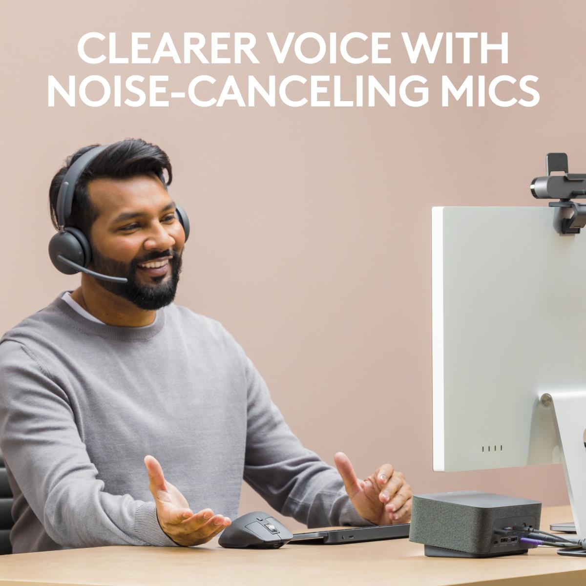 LOGITECH Headset - Zone - Wireless - Graphite