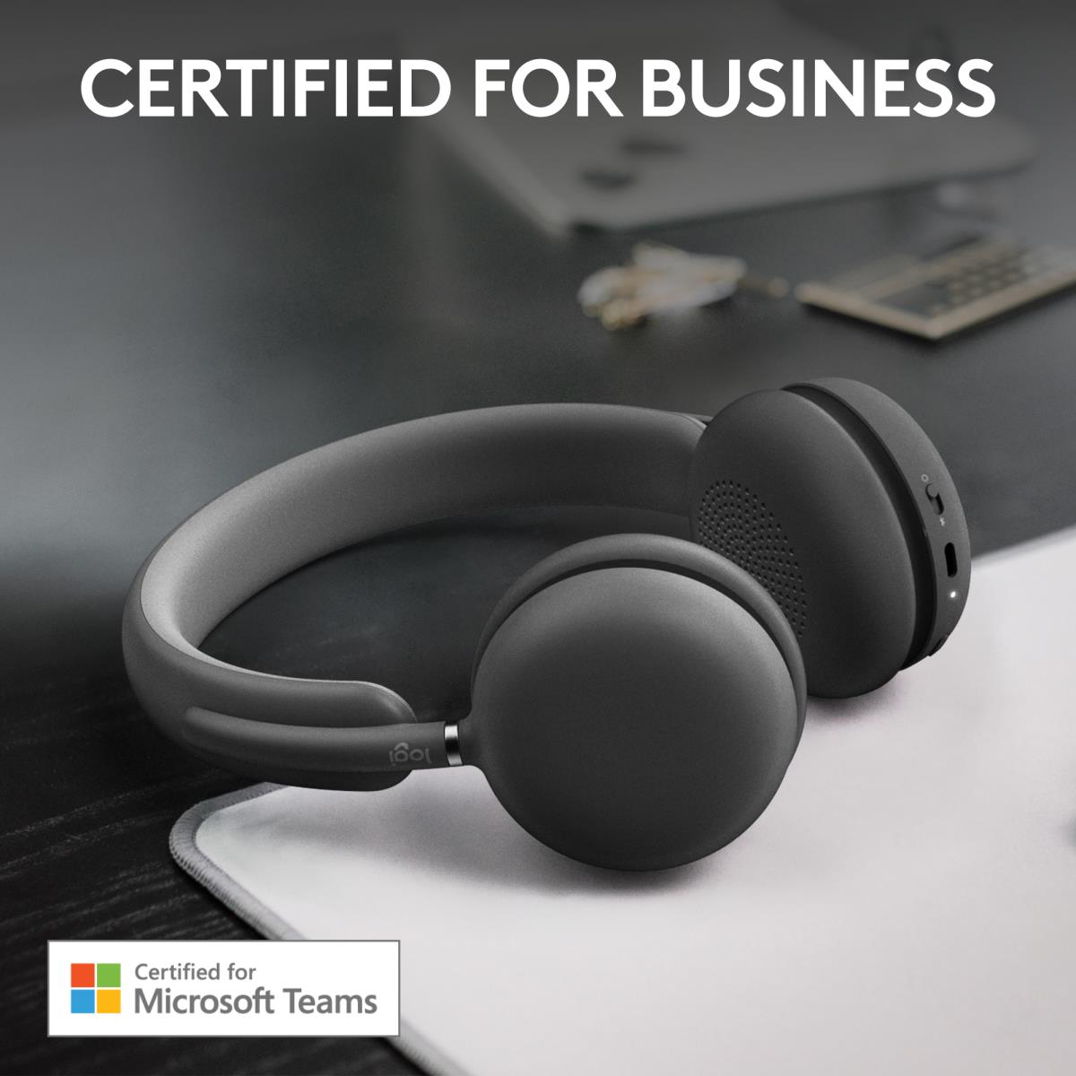 LOGITECH Headset - Zone - Wireless - Graphite