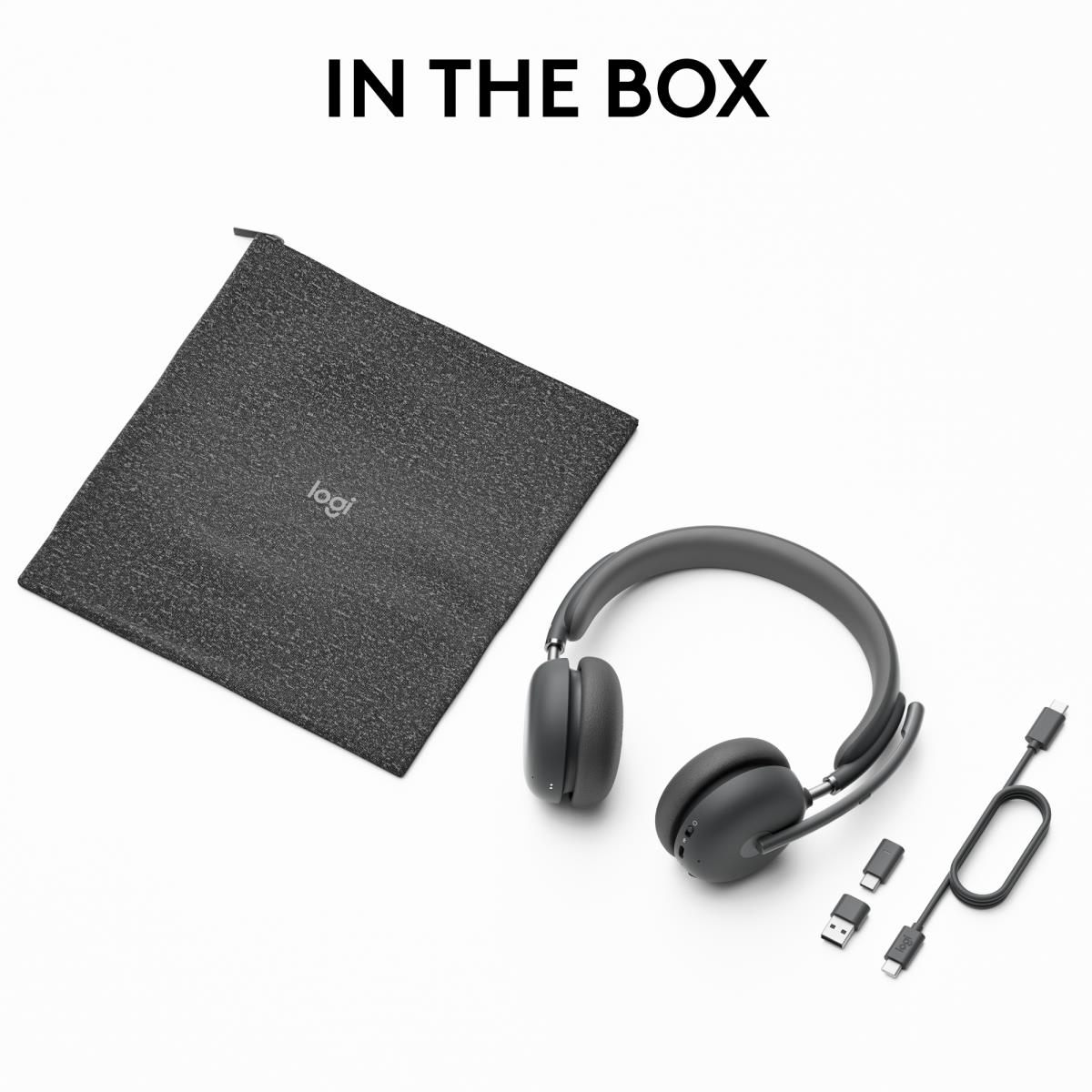 LOGITECH Headset - Zone - Wireless - Graphite