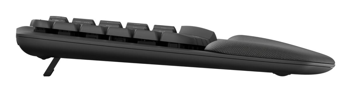 LOGITECH Wave Keys Ergonomic Keyboard Qwerty US/Int''''l - Graphite