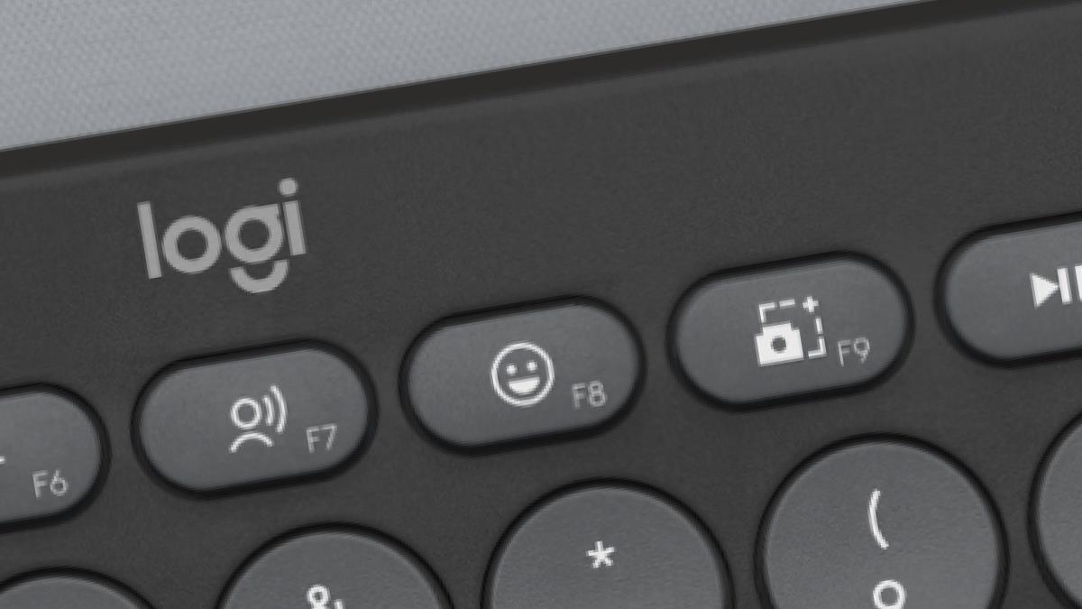 LOGITECH Pebble Keys 2 K380s - Compact Bluetooth Keyboard - Tonal Graphite - Qwerty US/Int'l