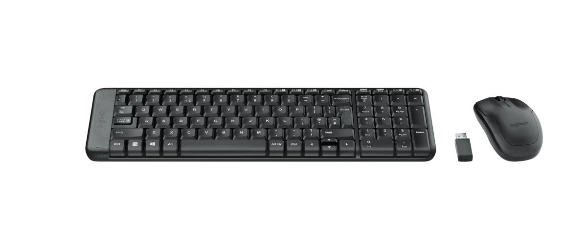 LOGITECH Wireless Combo MK220 Qwerty Ell - Mediter