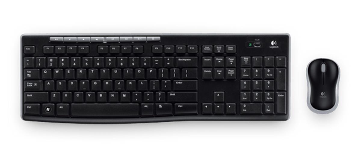 LOGITECH Wireless Desktop Mk270 - Qwerty Heb