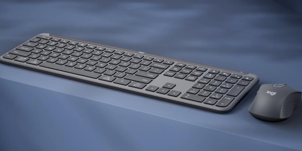 LOGITECH Signature Slim Combo Mk950 - Wireless Keyboard/mouse - Graphite - Qwerty Uk