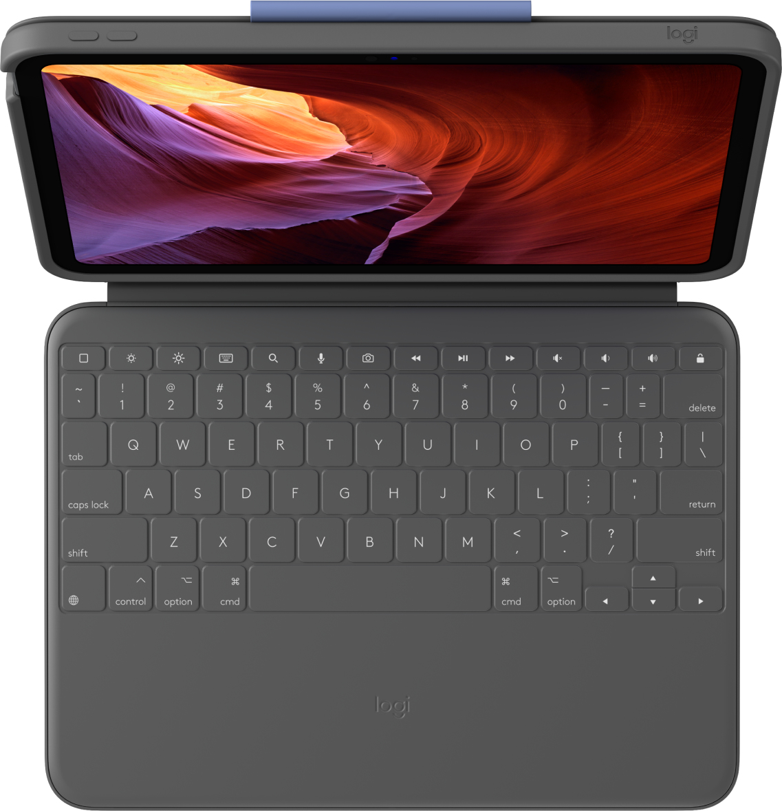 LOGITECH Rugged Folio For iPad-10th Gen - Graphite - Qwerty Uk