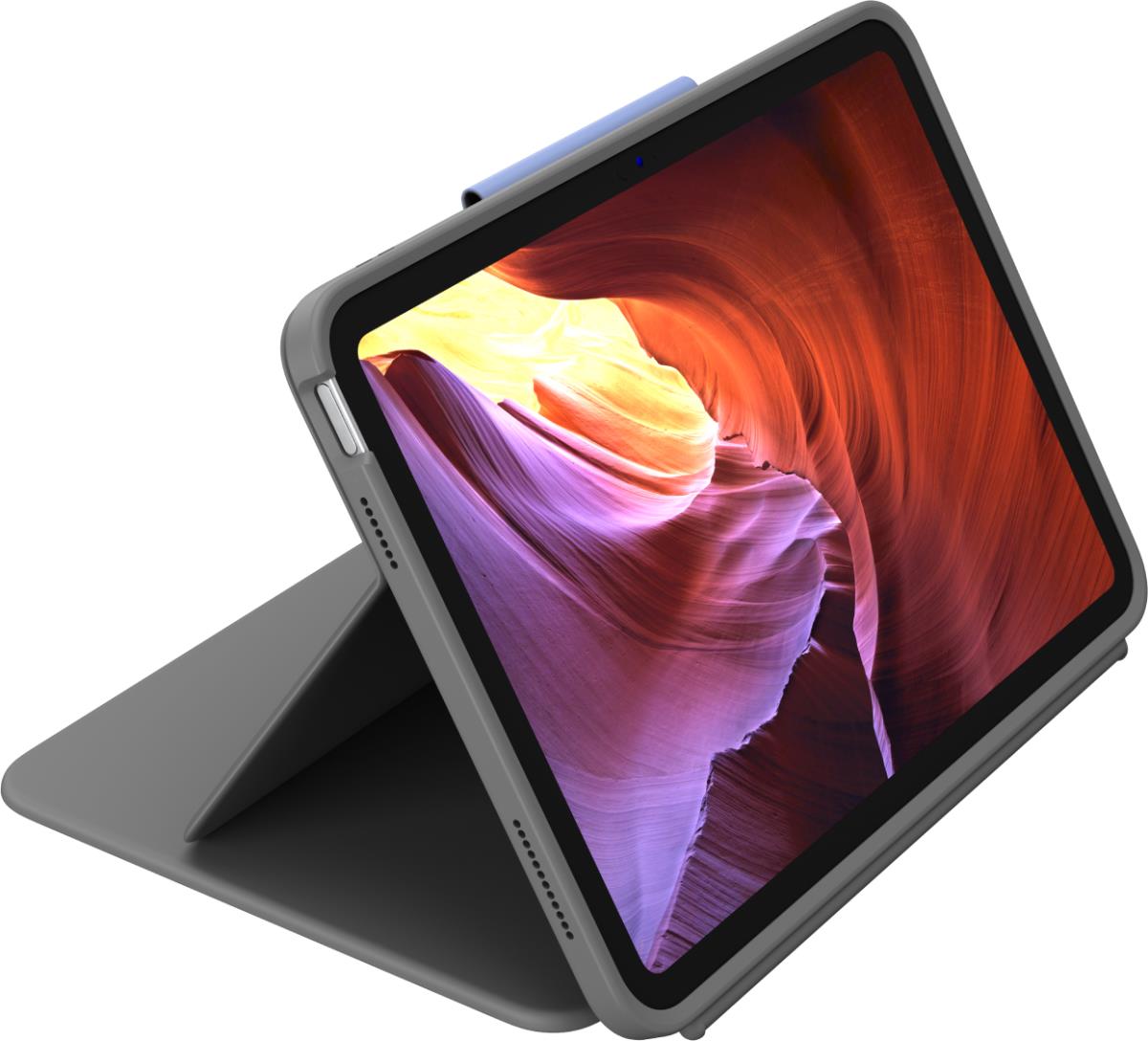 LOGITECH Rugged Folio For iPad-10th Gen - Graphite - Qwerty Uk