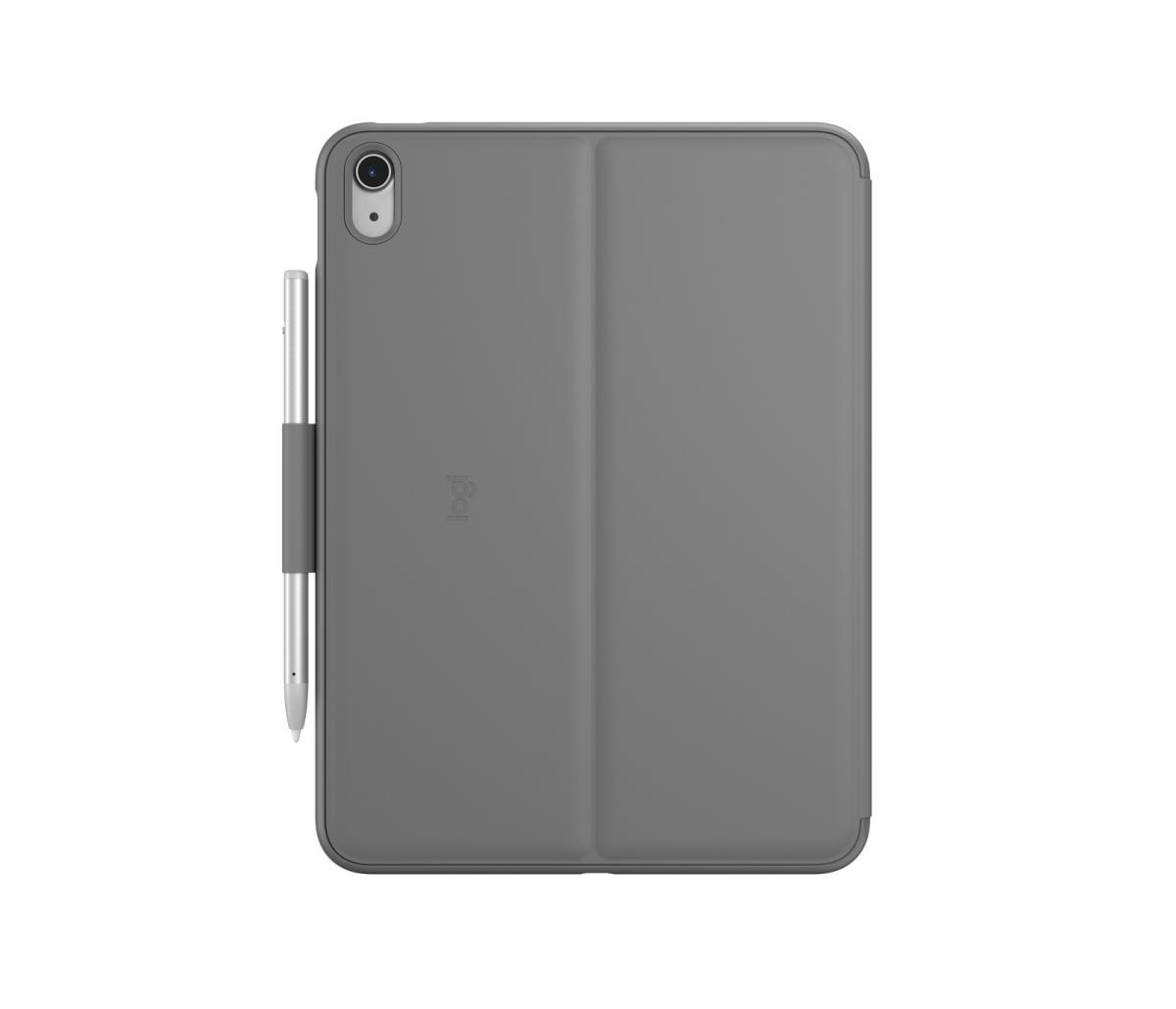 LOGITECH Slim Folio For iPad 10th Generation Oxford Grey Qwerty  UK