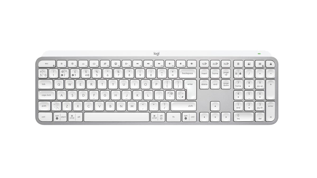 LOGITECH MX Keys S Keyboard Graphite Qwerty Uk