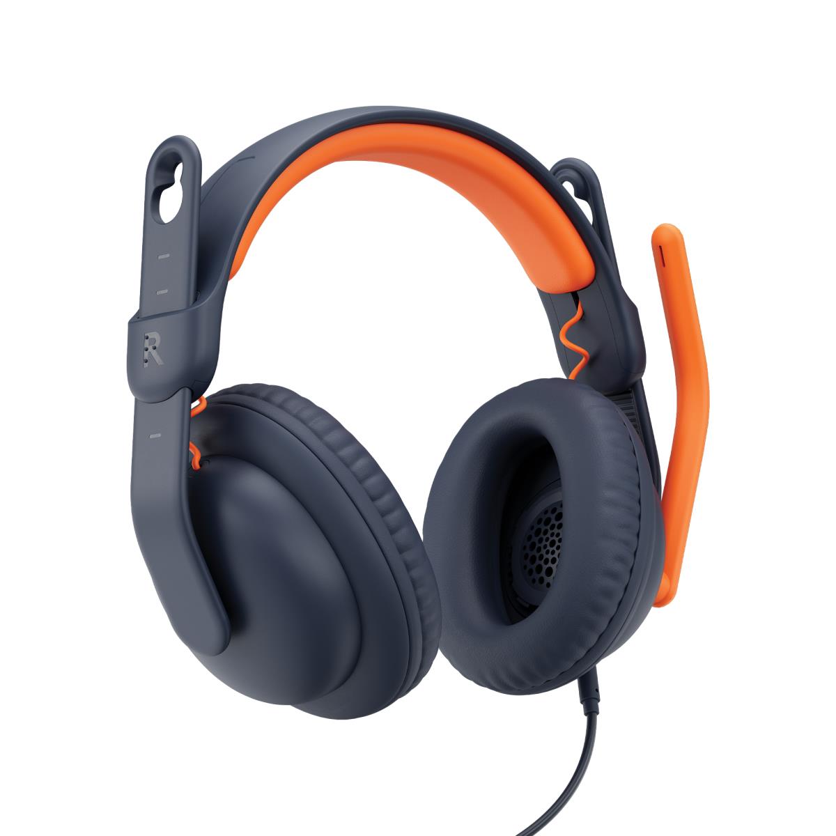 LOGITECH Zone Learn - USB-C - Headset - On Ear - Classic Blue
