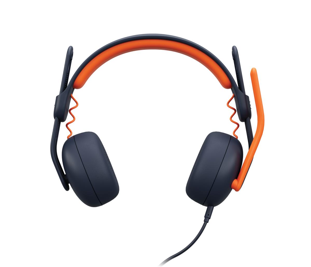 LOGITECH Zone Learn - USB-C - Headset - On Ear - Classic Blue
