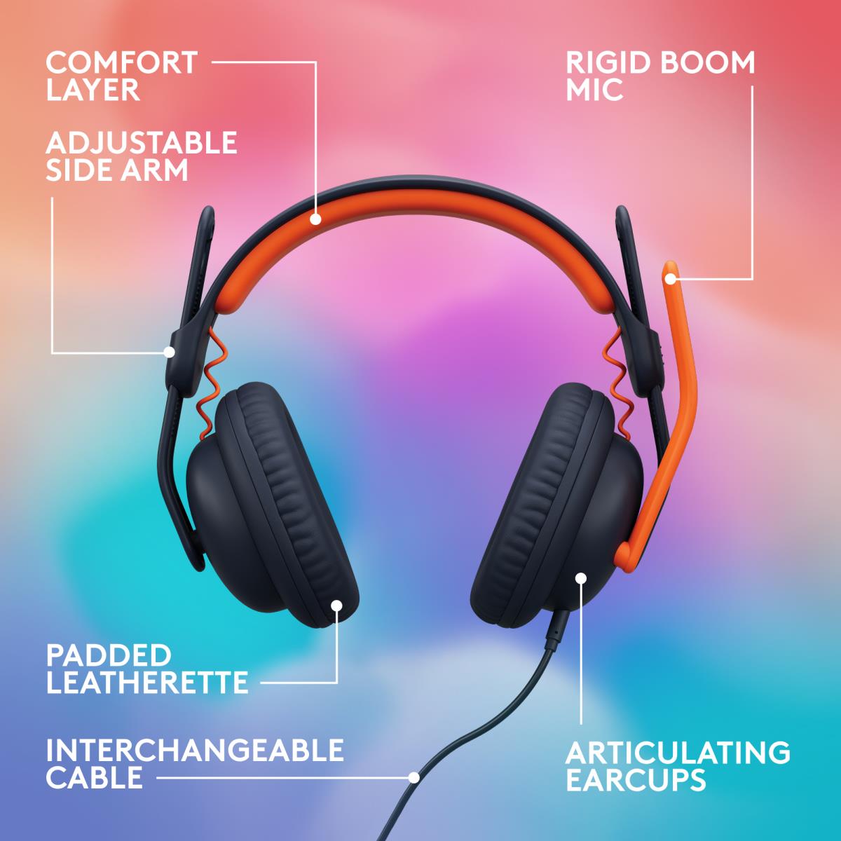 LOGITECH Zone Learn - 3.5mm - Headset - Over Ear - Classic Blue