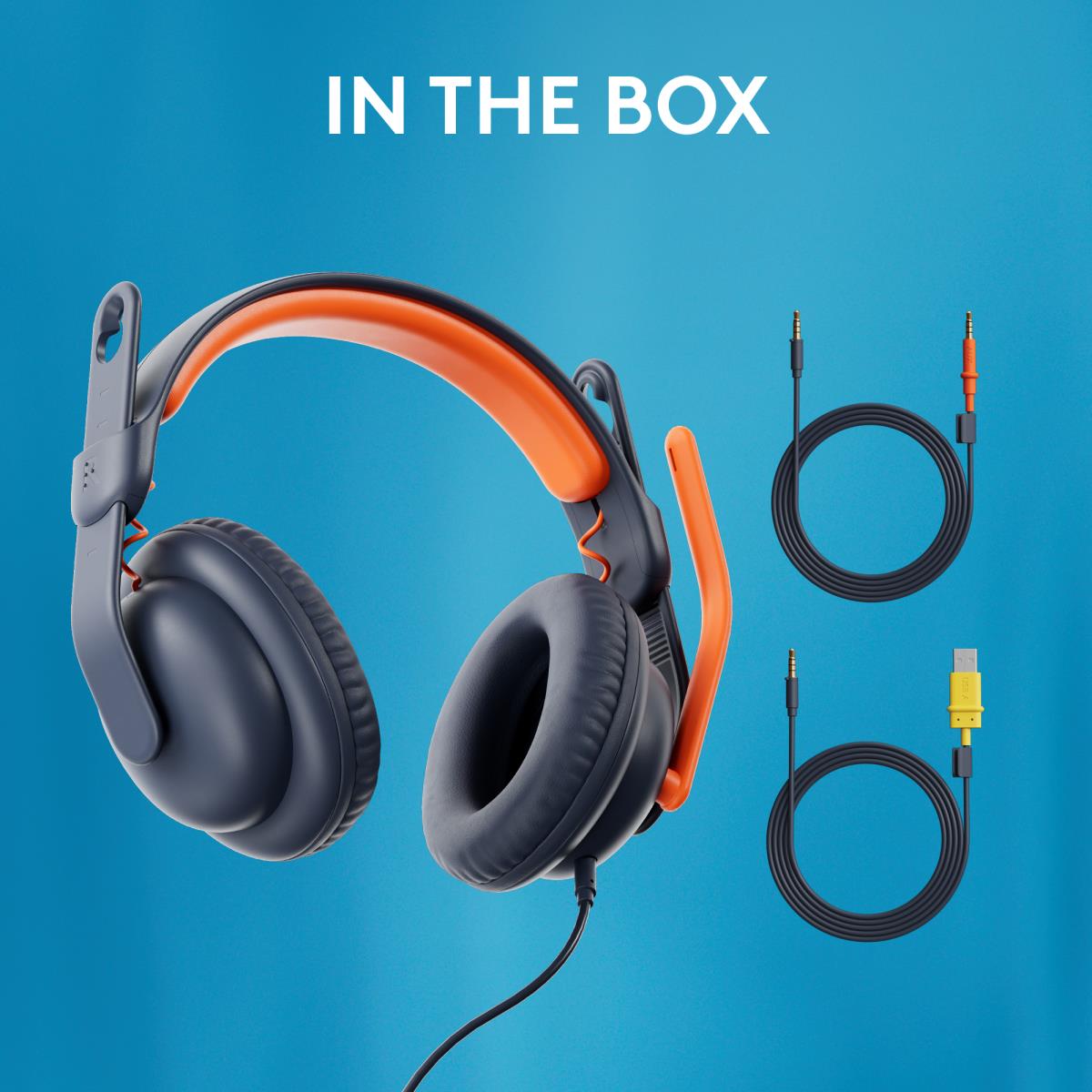 LOGITECH Zone Learn - 3.5mm - Headset - Over Ear - Classic Blue