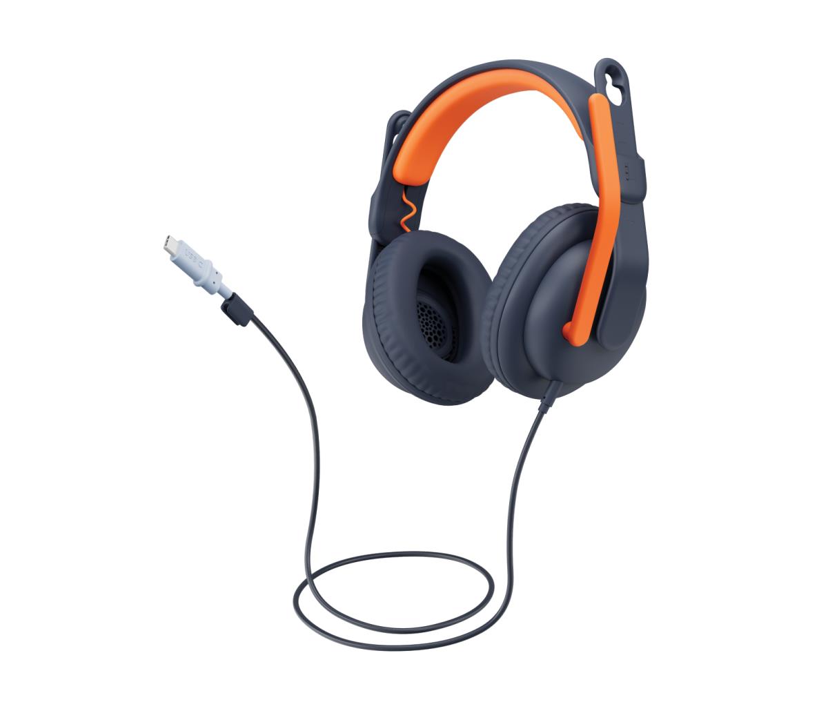 LOGITECH Zone Learn - 3.5mm - Headset - Over Ear - Classic Blue
