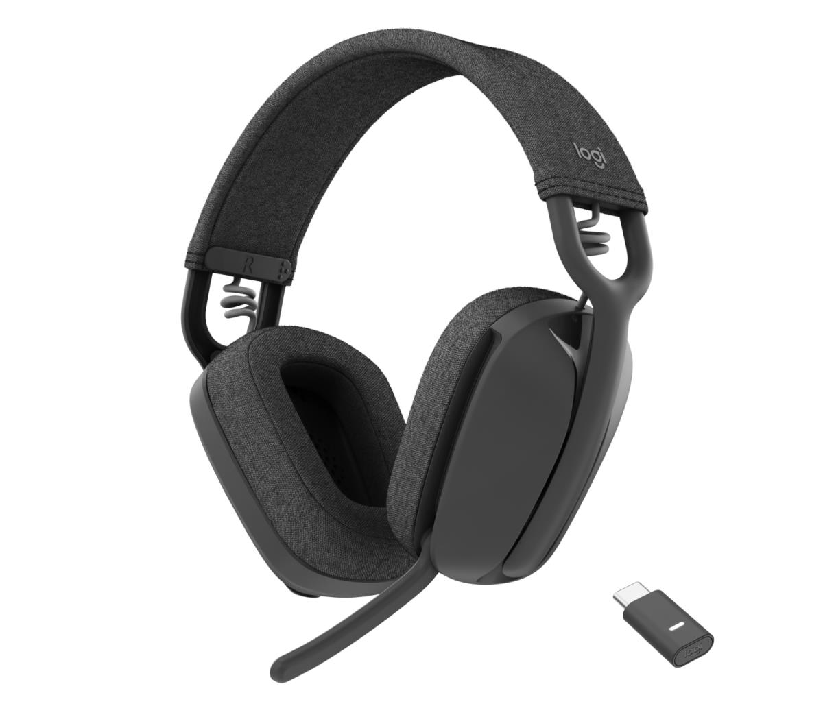 LOGITECH Headset - Zone Vibe - Wireless - Graphite (UC version)