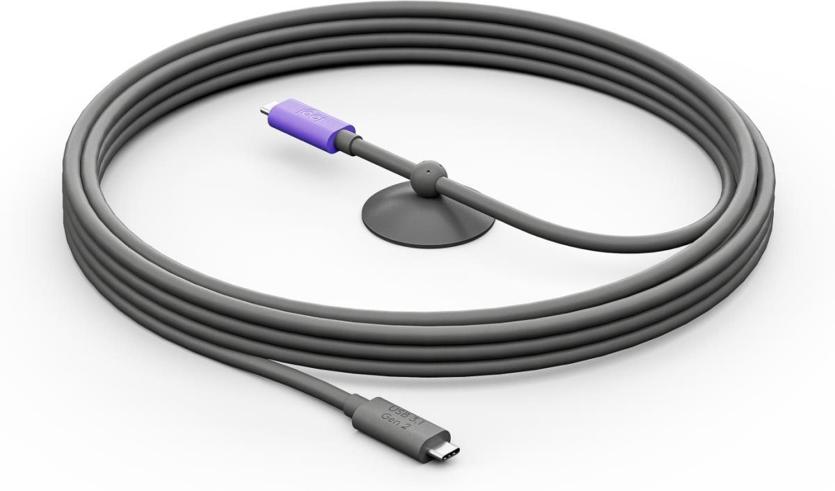 LOGITECH MeetUp 2 - Active USB Cable Graphite
