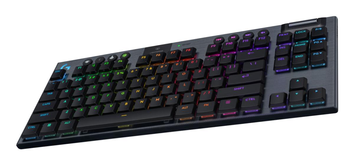 LOGITECH G915 X Lightspeed Tkl Wireless Gaming Keyboard - Black UK Qwerty Tactile
