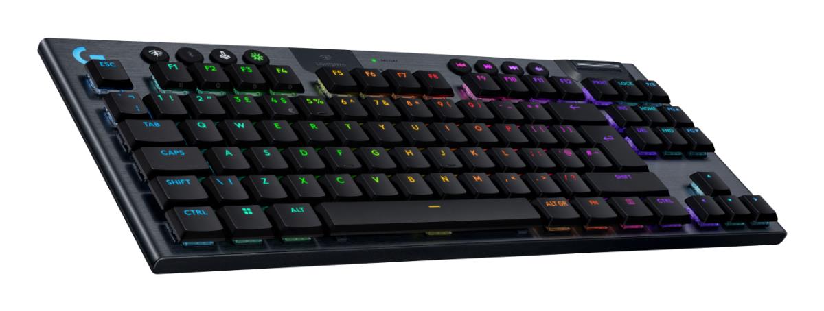 LOGITECH G915 X Lightspeed Tkl Wireless Gaming Keyboard - Black UK Qwerty Tactile