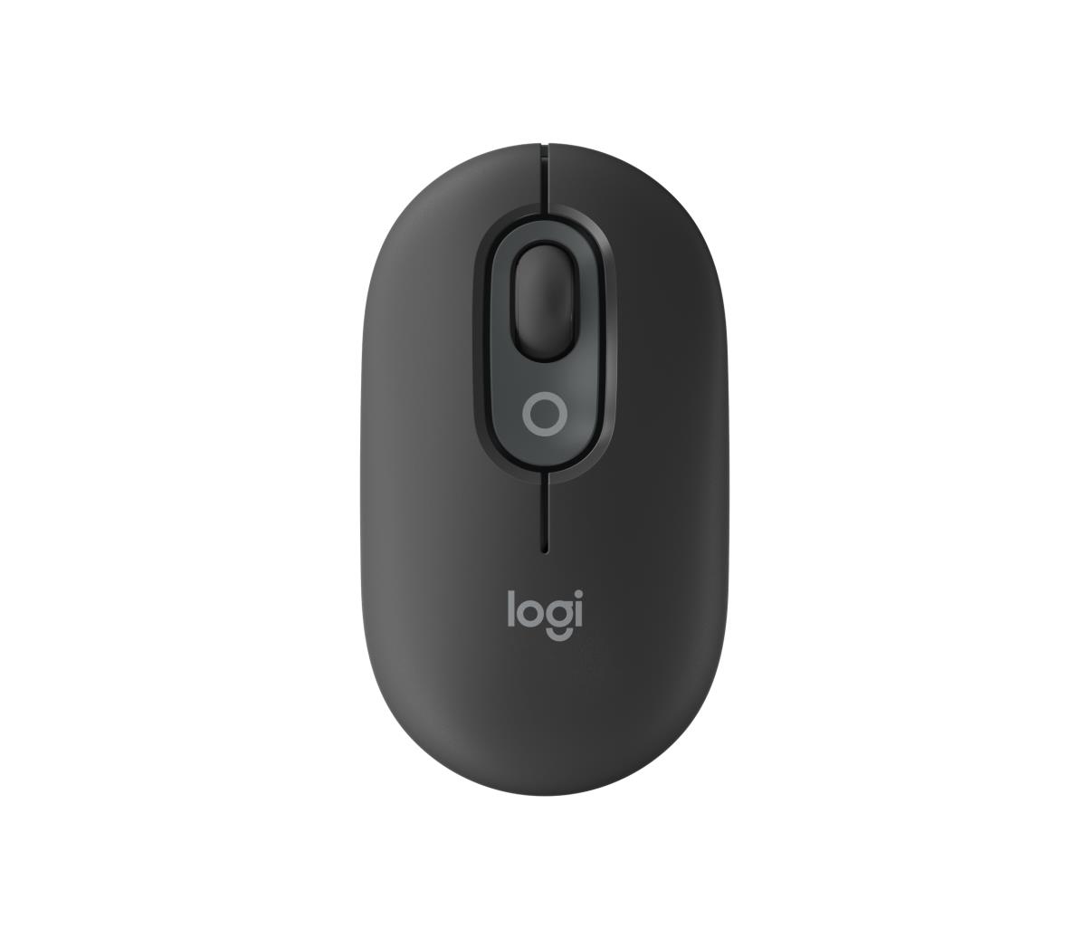 LOGITECH Pop Mouse - Customizable Emoji - Wireless - Graphite