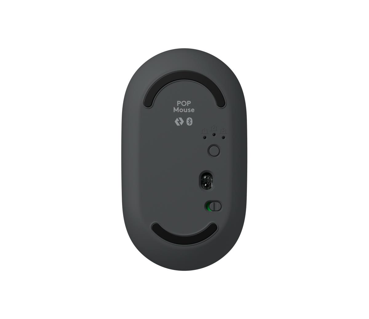 LOGITECH Pop Mouse - Customizable Emoji - Wireless - Graphite